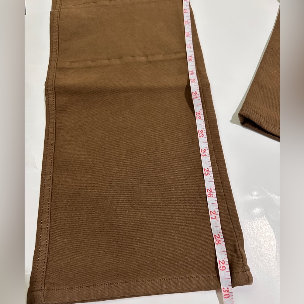 Terry Twill Cargo Pants NEW! Dictionary Mocha Size Small - Soft & Stylish! - Picture 7 of 11